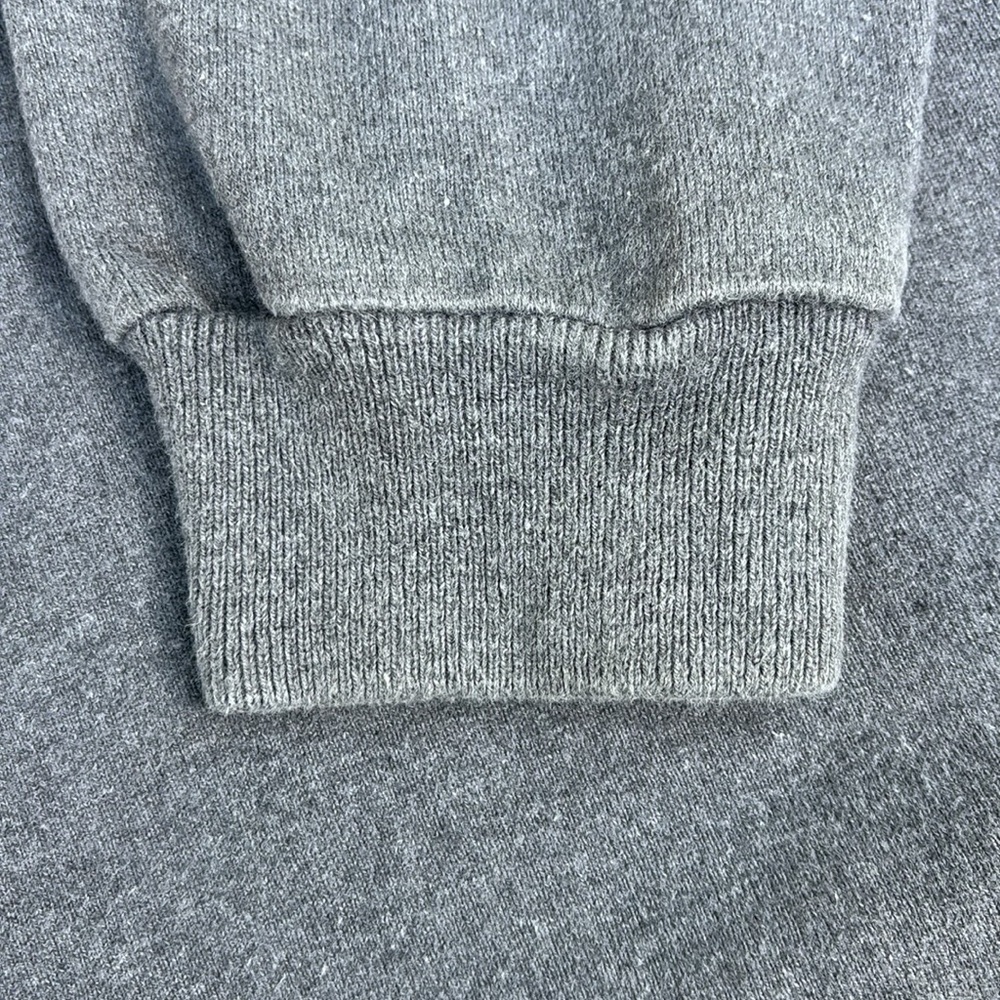 Gorgeous Vintage L.L. Bean Gray 100% Cotton Turtleneck Sweater, size XL - Picture 5 of 6